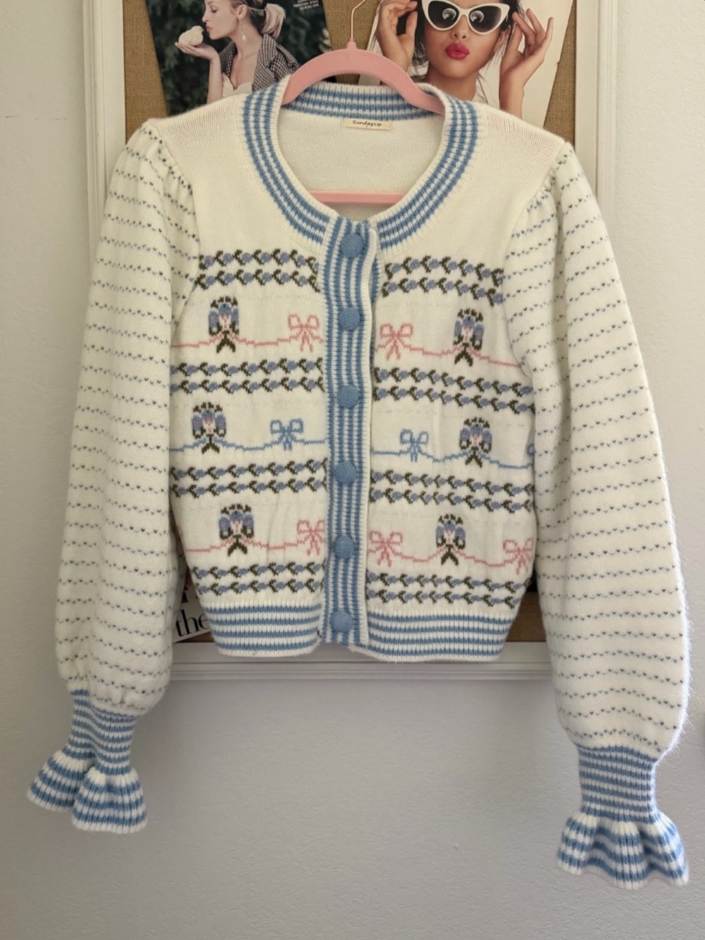 Cute Coquette Style Cardigan